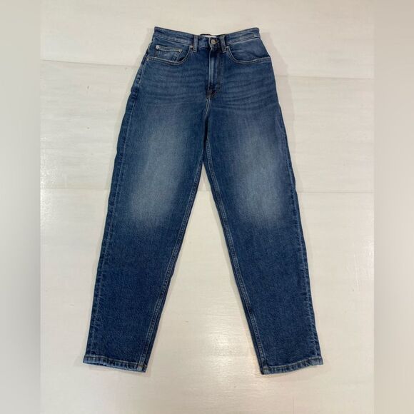 Tommy Hilfiger Big Flag Jeans Women’s 27/32 VTG High Rise Blue Y2K Casual - Picture 2 of 12